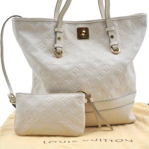 Citadine PM Empreinte White Shoulder Bag